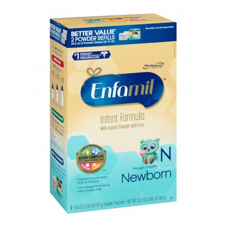Enfamil Newborn Infant Formula - (2 Pack/16.6 oz)