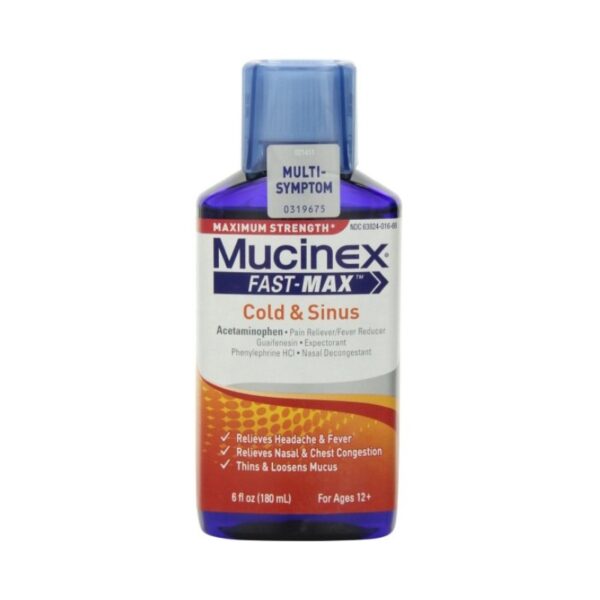 Mucinex Fast-Max Cold Sinus