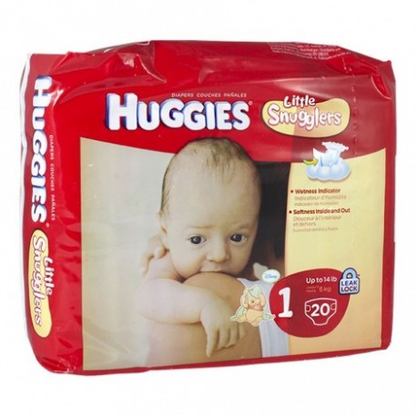 Huggies Diapers Little Snugglers 1 - 12/20's