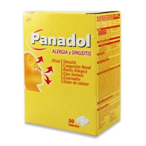 Panadol Allergy Sinus Tablets - 50ct