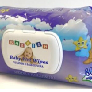 BABY WIPERS 80 CT  (pack 3)