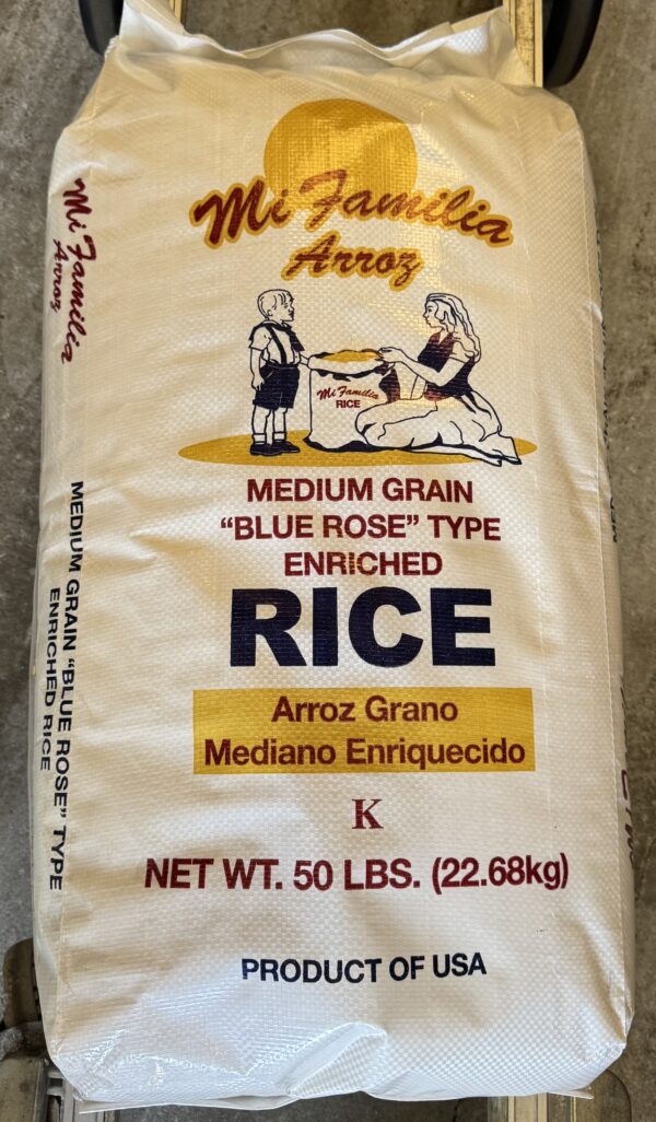 (A)FAMILY RICE MEDIUN GRAIN 50 LBS (pack 1) – EDS Imports LLC