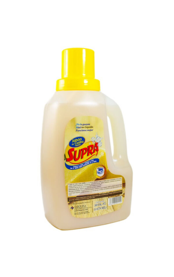 JABON SUPRA LIQUIDO 50 oz 100 % DOMINICANO
