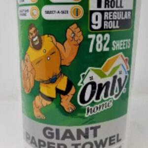 PAPEL TOWELS GIANT ROLL 782 SHEETS