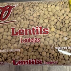 PURO LENTILS BEANS 14 oz (pack 1)