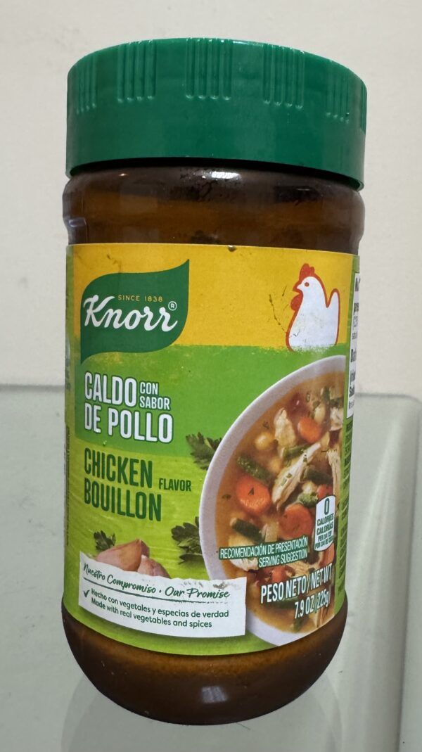 KNORR CALDO con sabor DE POLLO 12/7.9 oz