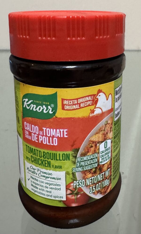KNORR CALDO DE TOMATE con sabor DE POLLO 12/15.9 oz