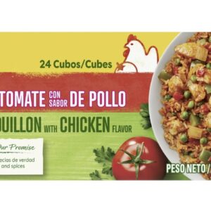 KNORR Cubos caldo de tomate con sabor a pollo 48/3.1 oz