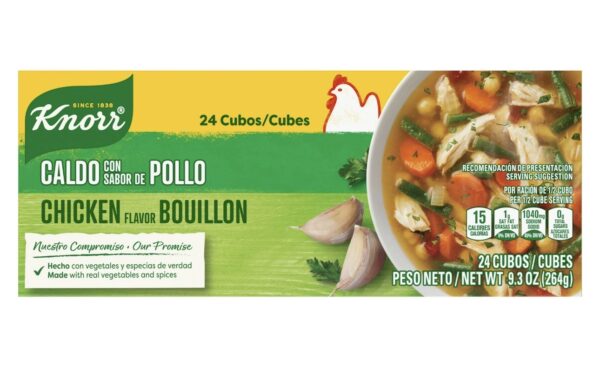 KNORR CUBOS CALDO con sabor DE POLLO 36/24